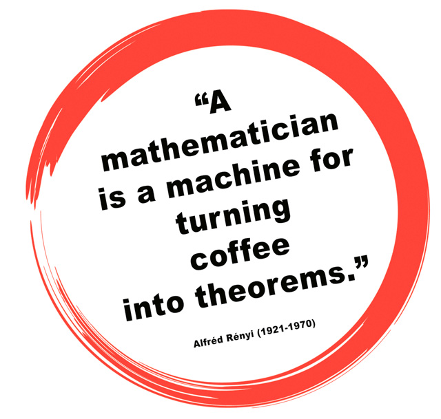 Coffee-into-theorems