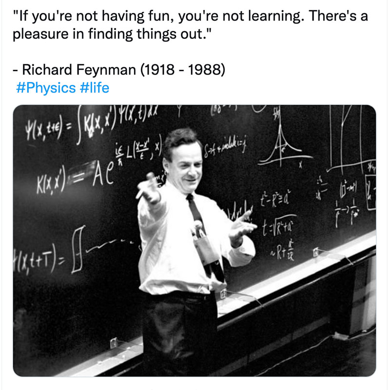 RichardFeynman Twitters
