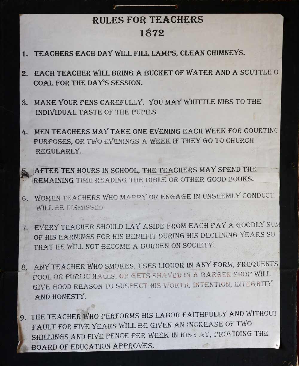Rules forTeachers-wiki